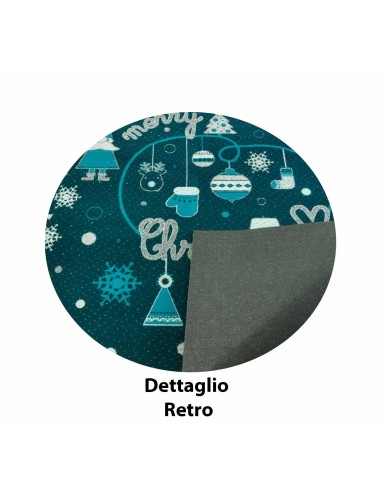 Corredor de alfombra roja del árbol de Navidad 100 x 105 cm. R4