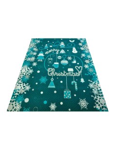 ARBRE de Noël tapis rouge runner 100 x 105 cm. R4