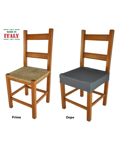 Italiano Cubiertas de asiento de la silla par