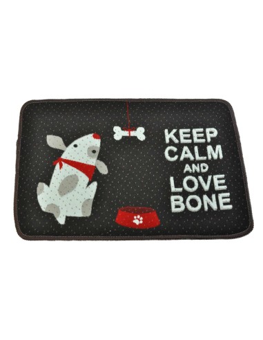 Tappeto Zerbino Velvet cm 40X60 KEEP CALM