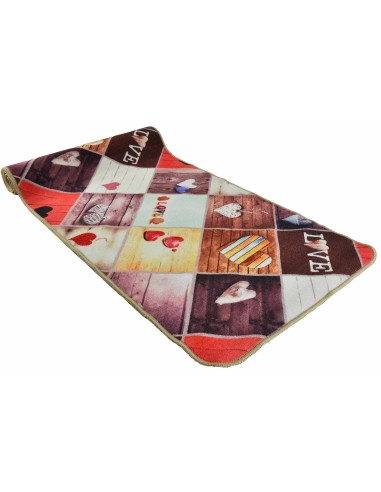 alfombra de cocina ancho 57 cm. varios tamaños GRAFIC LOVE