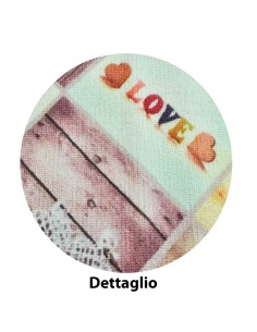 Tappeto cucina GRAFIC LOVE largo 57 cm. varie misure 2