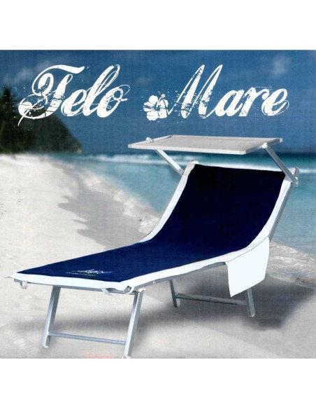 Toallas de playa bordadas cuna con bolsillos 70 x 190 cm