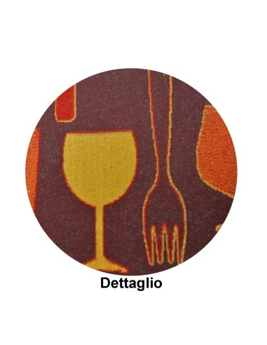 Pere 3d tapis de cuisine largeur 50 cm.