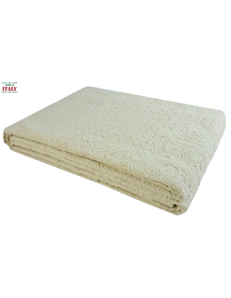 Reiner Baumwolle Chenille Bettdecken CORFU
