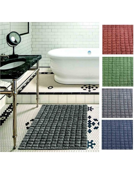 Alfombra de baño de algodón THERMAE 60x110 cm.