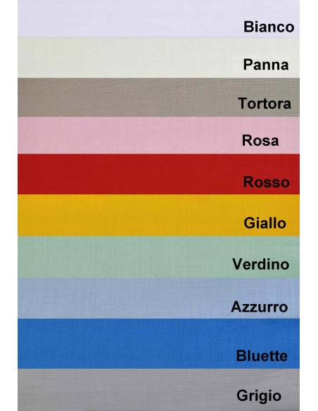 Federa e lenzuola sfuse Tinta Unita