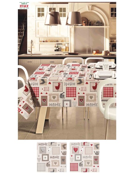 Nappe imprimée rond ou rectangulaire MATILDA