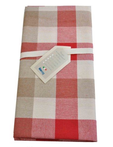 Nappe jacquard coton VICHY