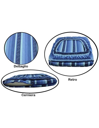 Coussins d’assise avec bande élastique COLORADO