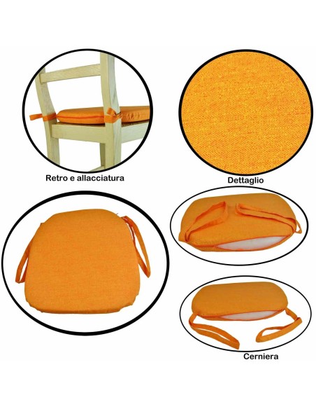 Panama Coussin d'assise profilée