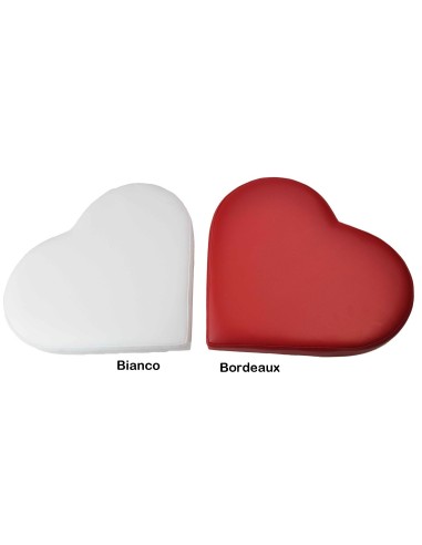 Ecopelle rangement couleur unie Ottoman