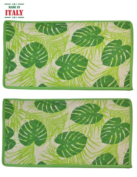 35 x 50 cm nr 2 Stück Tischsets. FOGLIA