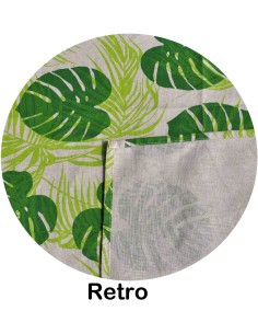 Nappe coton imprimé ou runner FOGLIA 2