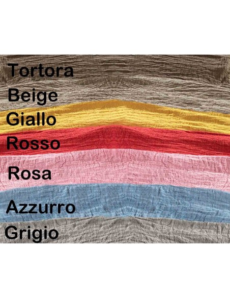 Colcha cuadros interior de tela Stropicciami TINTA UNITA