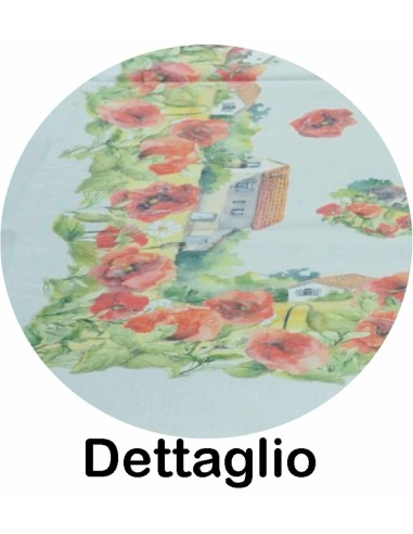 Digital print Tischdecke platziert CASALE