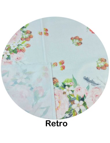 Digital print Tischdecke platziert ROSE E LAMPONI