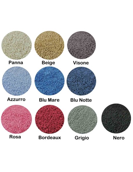 Tapis de bain pur coton RICCIOLINO