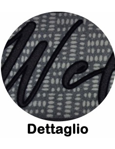 Beflockte Tür Matte 25 x 70 cm. WELCOME FLOMAT 2