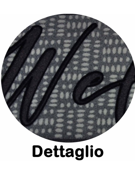 La estera de puerta acudieron 25 x 70 cm. WELCOME FLOMAT