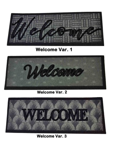 Zerbino floccato 25x70 cm. WELCOME FLOMAT
