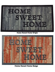 Floqué porte mat 40 x 70 cm. SWEET HOME FLOMAT 2