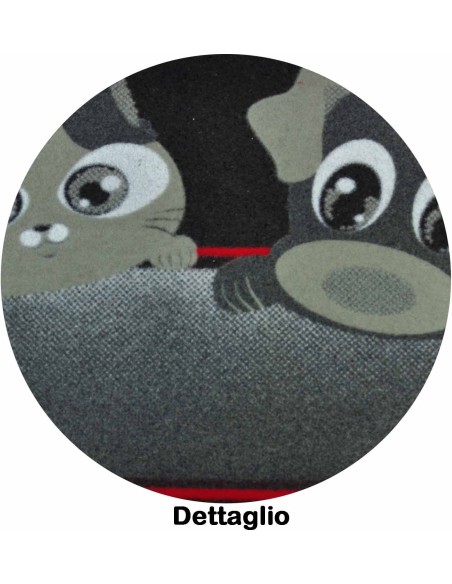 Beflockte Tür Matte 40 x 70 cm. OSSO FLOMAT