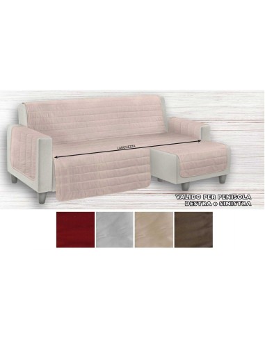 Divan rembourré avec chaise longue RELAX