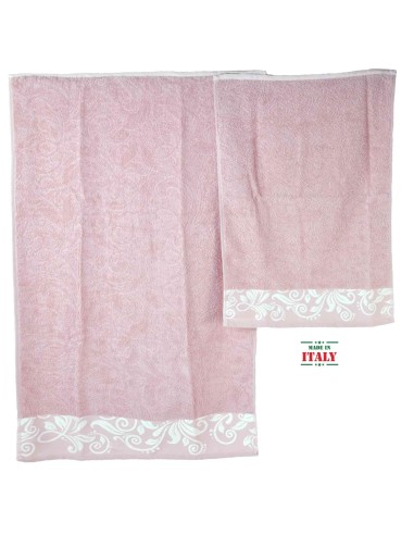 Paire de serviettes de bain ou serviette de bain MARCELLA