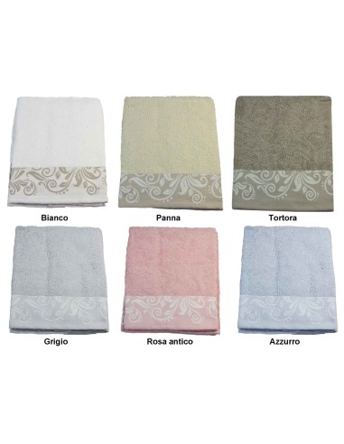 Paire de serviettes de bain ou serviette de bain MARCELLA