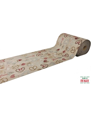 Tappetino gommato antimacchia HOME ROSSO