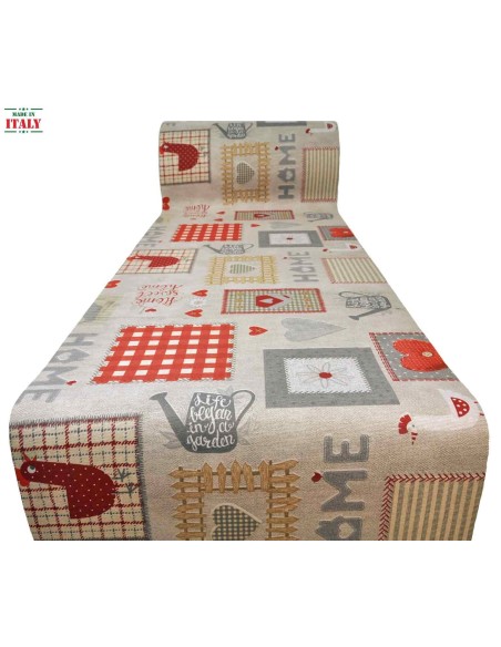 Tapis en caoutchouc résistant aux taches MATILDE