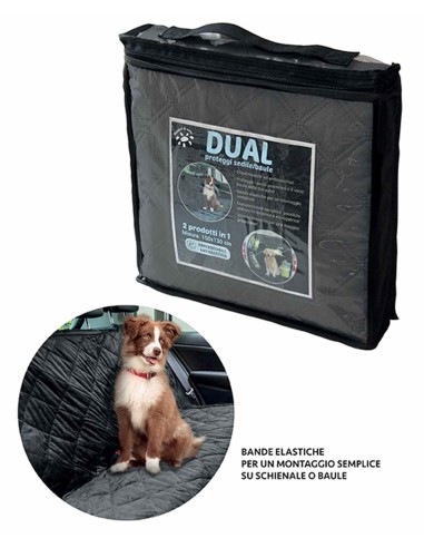 Sitz/Trunk DUAL schützen X Hunde 150 X 130 cm.