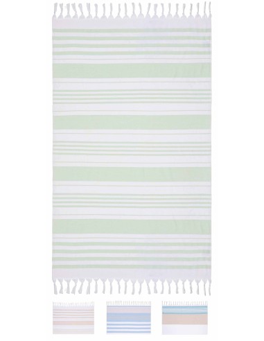 Mer de serviette de bain 90 x 165 cm. MIKONOS