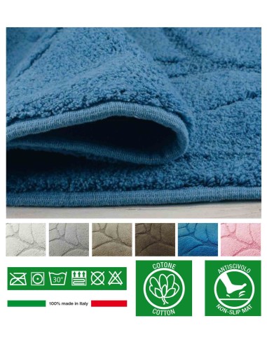 Tapis de bain antidérapant en bambou