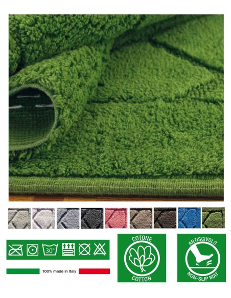 Alfombra de baño antideslizante MEGANE