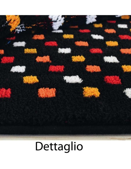 Antideslizante alfombra de baño BLACK POINT