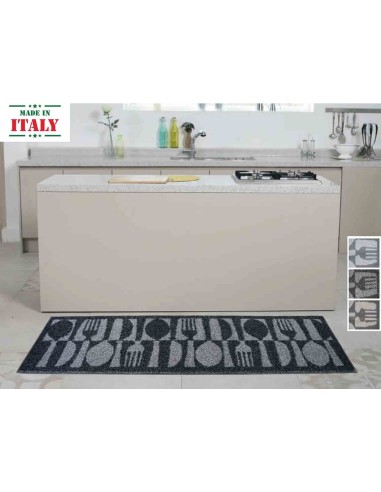 Tapis de cuisine coton antidérapant POSATE