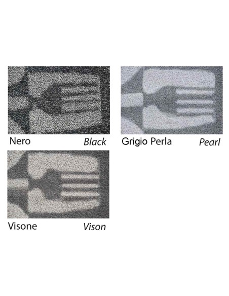 Alfombra de cocina de algodón antideslizante POSATE