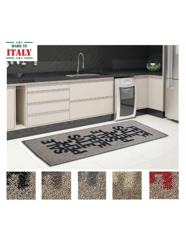 Tappeto cucina cotone antiscivolo SALE E PEPE
