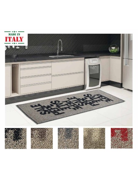 Tapis de cuisine coton antidérapant SALE E PEPE