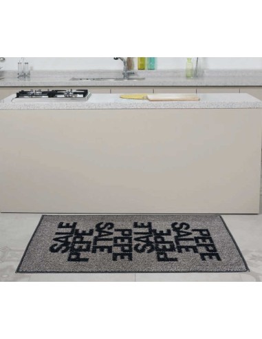 Tappeto cucina cotone antiscivolo SALE E PEPE