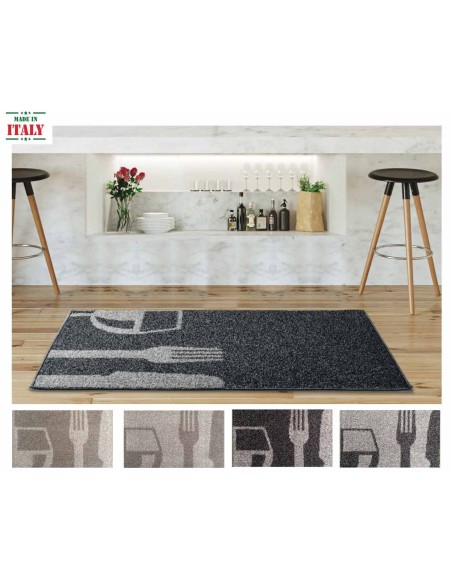 Tappeto cucina cotone antiscivolo SNACK