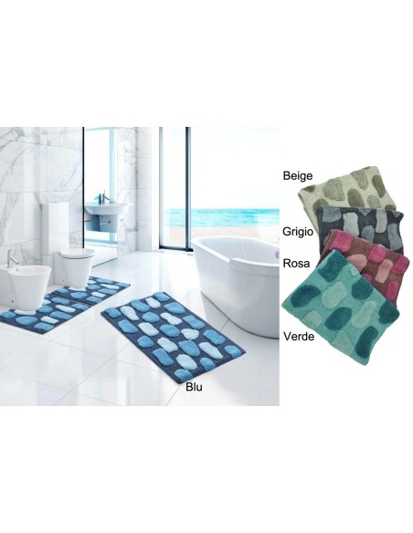 Tapis de bain anti-dérapant STONE