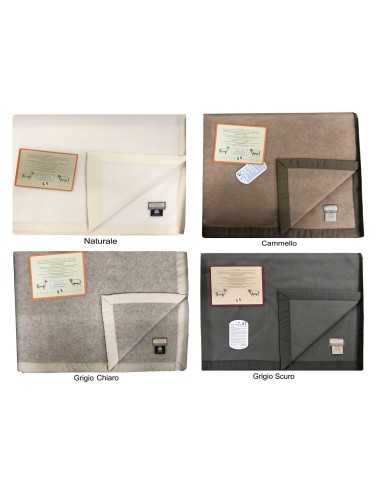 Manta de invierno de Merino fino solo