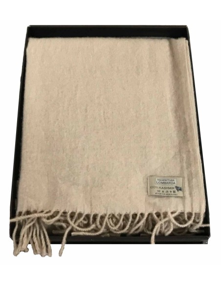 Plaid 100 % Kashmir 135 X 185 cm.