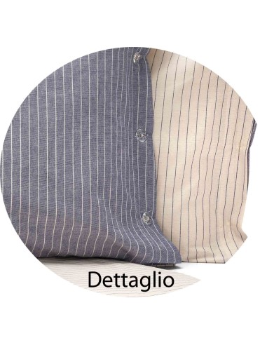 Completo lenzuola tinto filo IMPERO GESSATO