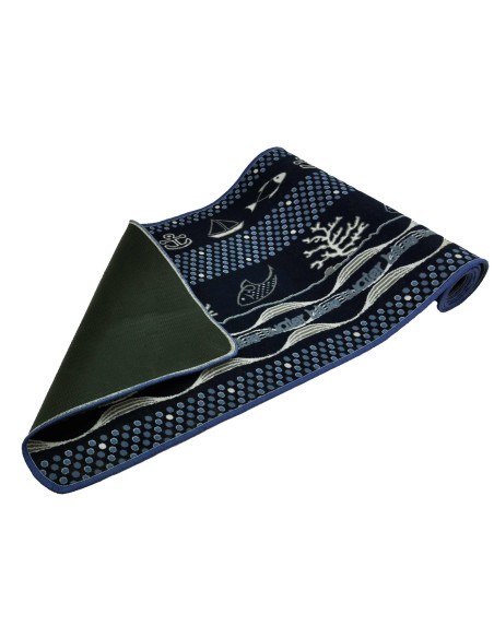 Mare e pesci POINT tapis de cuisine largeur 50 cm.