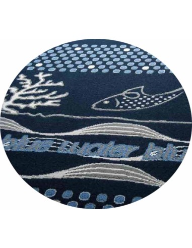 Mare e pesci POINT tapis de cuisine largeur 50 cm.
