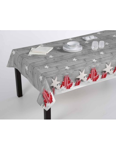 Paquetes de regalo de impresión digital de mantel de Navidad